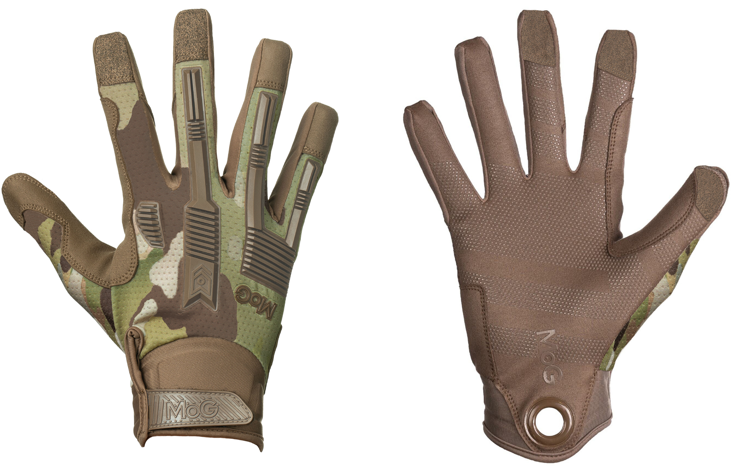 Tactical gloves Target High Abrasion ErgoShield Black